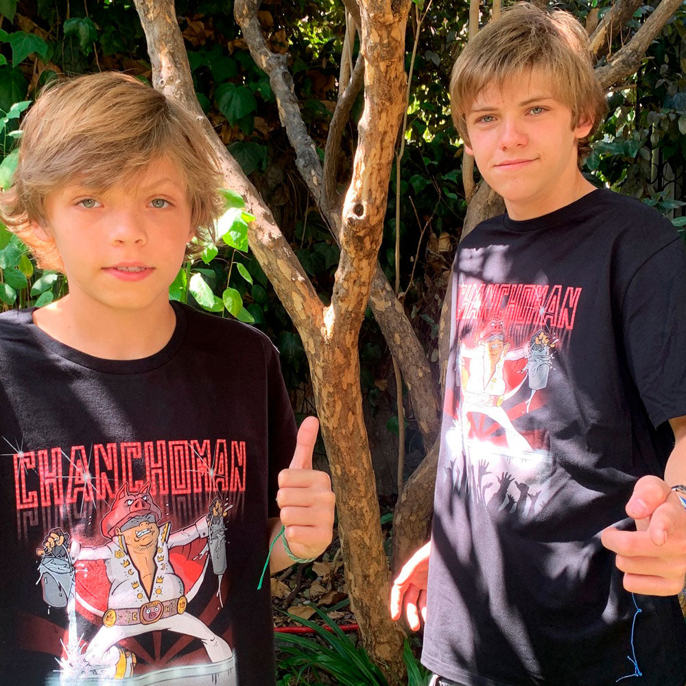 Polera Chanchoman rey del rock