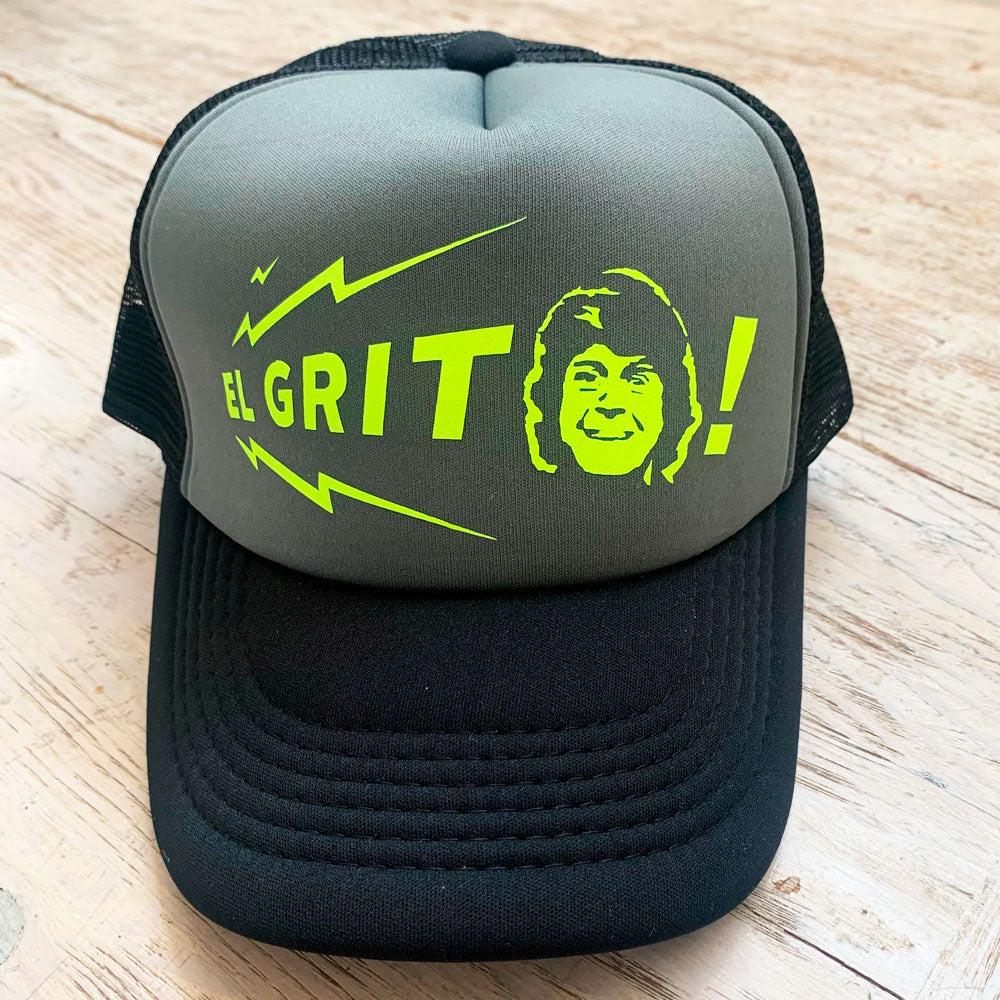 Jockey El Grito! Fluor Green & Grey