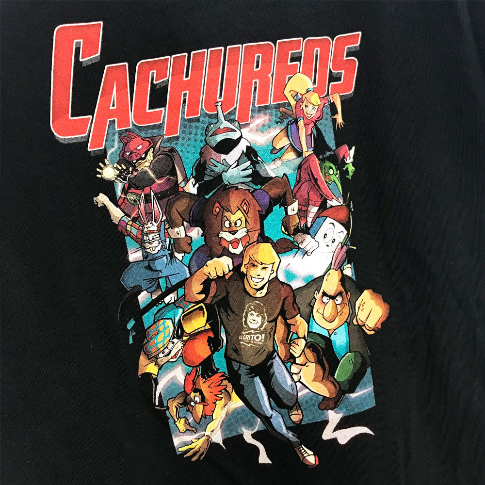 Polera Cachureos Superhéroes