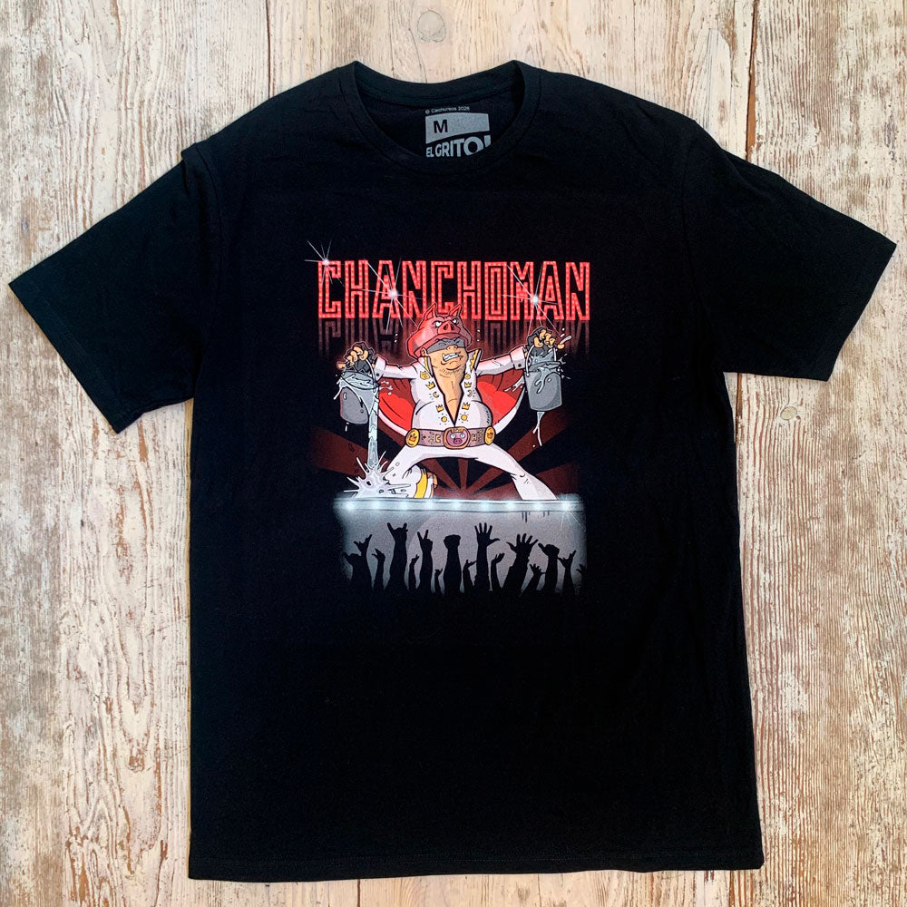 Polera Chanchoman rey del rock